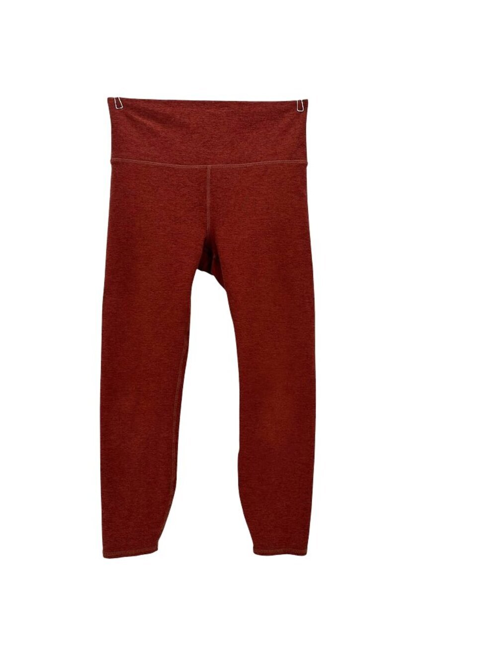 Vuori Womens Small Leggings Clean Elevation Legging Cinnamon Burgundy Activewear